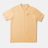 Hombre Edmmond Studios Wilson Polo Plain Light Yellow