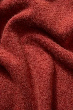 Hombre Edmmond Studios Wool Polo Plain Copper